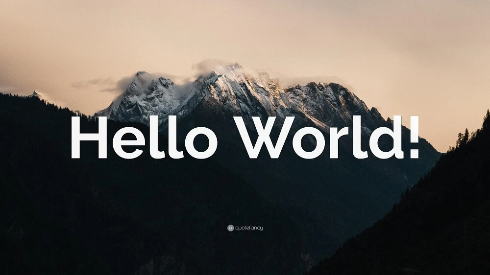 Why is Hello World so Famous?