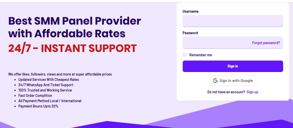 Facebook SMM Panel Services